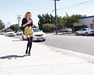 Charming schülerin i ...