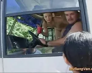 Brach in meinem van  ...