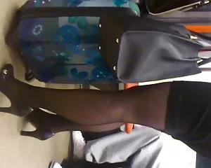 Die dame in der schw ...