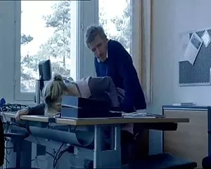 Eben ist davon hinte ...