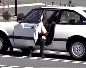 Big tits flashing fr ...